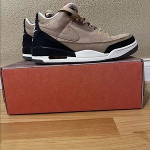 Size 9 - Jordan 3 Retro JTH NRG Bio Beige 2018.